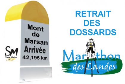 retrait des dossards